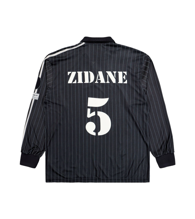 Gestreiftes Elite 5 Langarmshirt aus Fußballtrikot