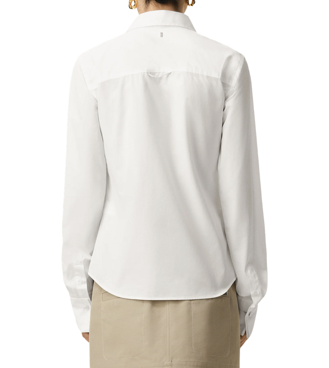 Langarmiges Rüschenhemd