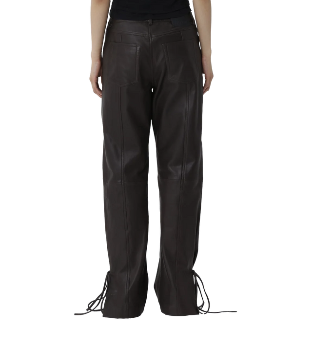 Bella String Leather Pants