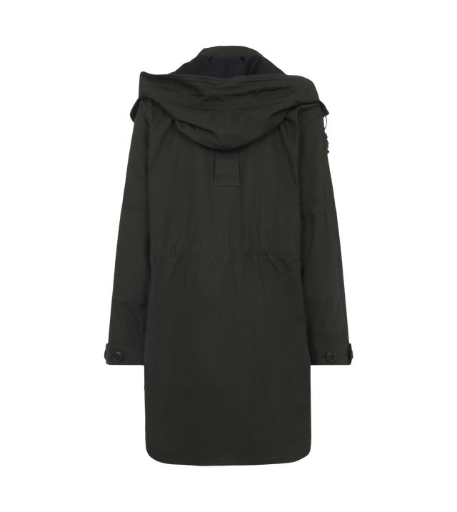 Kapuzenmantel mit Taschen