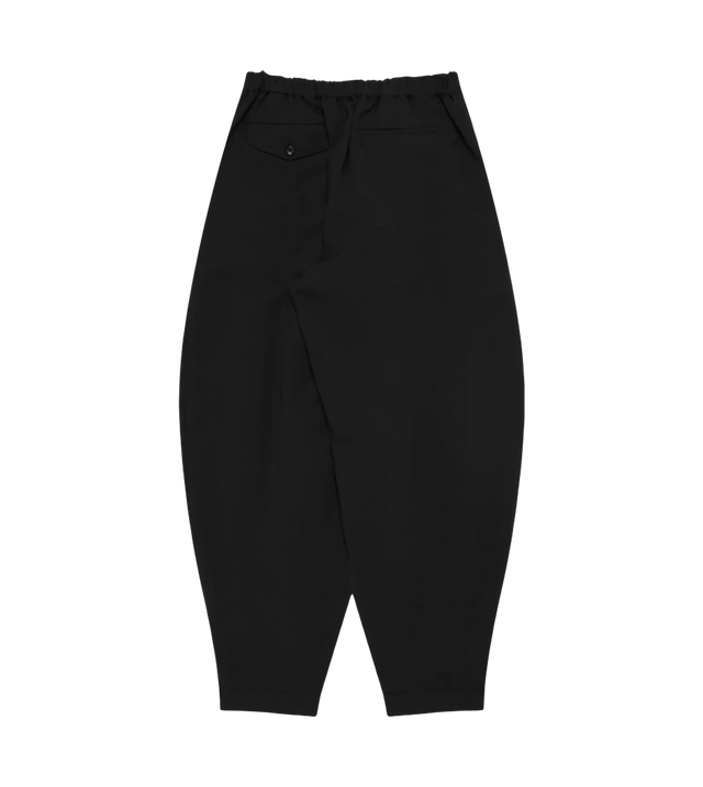 Black CDG Plissierte Ballonhose