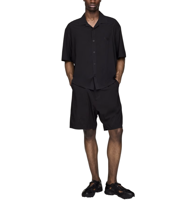 Loose Fit Shirt mit Kragen und Belüftungsschlitzen