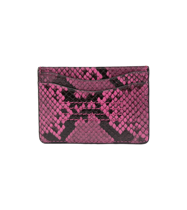Kartenetui mit Schlangen-Optik