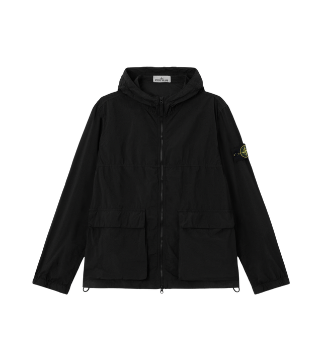 Kurzer Kapuzenparka mit Anti-Drop-Ausrüstung