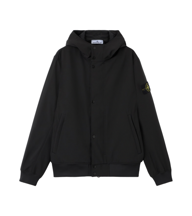 Kapuzenjacke mit wasser- und windfester Membran