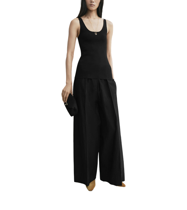 Weite Sommerhose aus Bio-Baumwolle