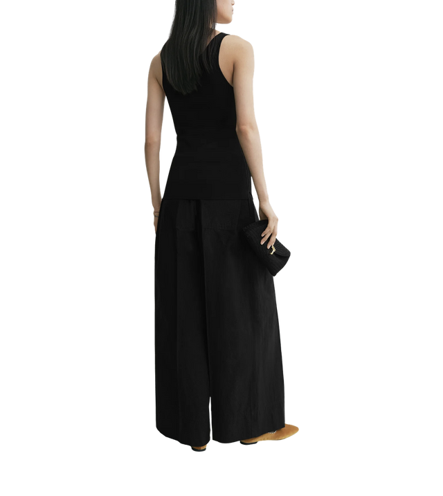 Weite Sommerhose aus Bio-Baumwolle