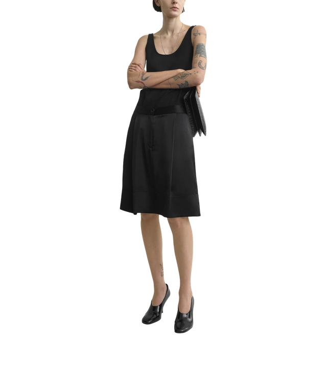 Soft Tuxedo Rock aus Viskose