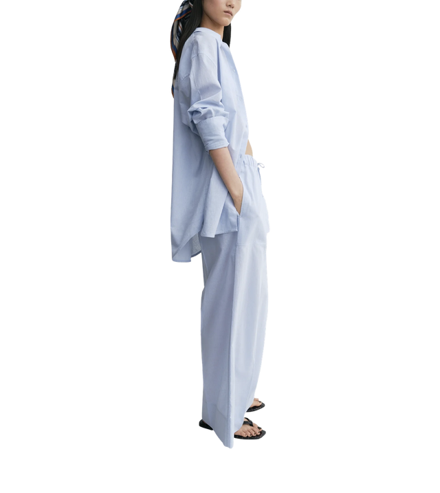 Weite Sommerhose aus Bio-Baumwolle