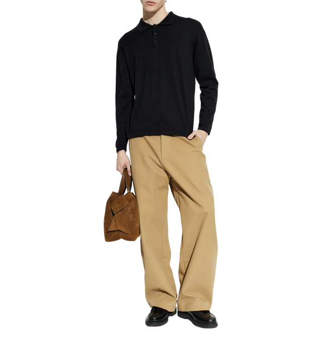 Lowen Poloshirt mit Knopfleiste