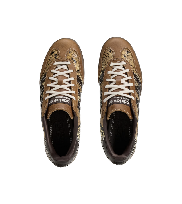 Gazelle Snake Sneaker Braun – Premium Leder & Exotic Texture