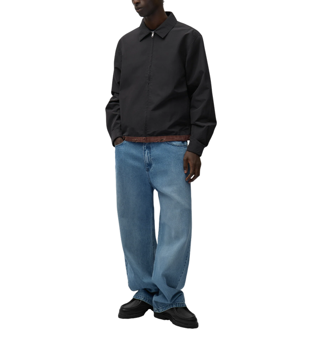 Hemdjacke mit Reißverschluss