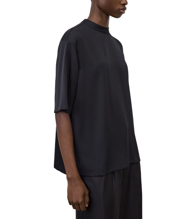 Oversized T-Shirt aus Seide