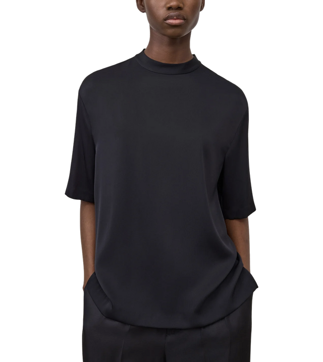 Oversized T-Shirt aus Seide