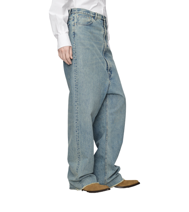 Jeans mit niedrigem Bund