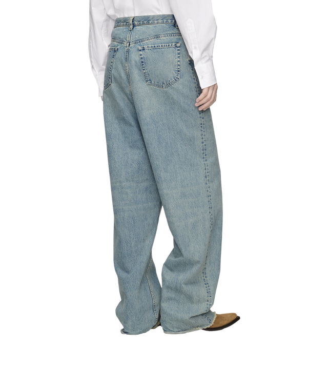 Jeans mit niedrigem Bund