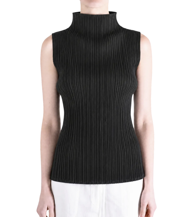High-neck top