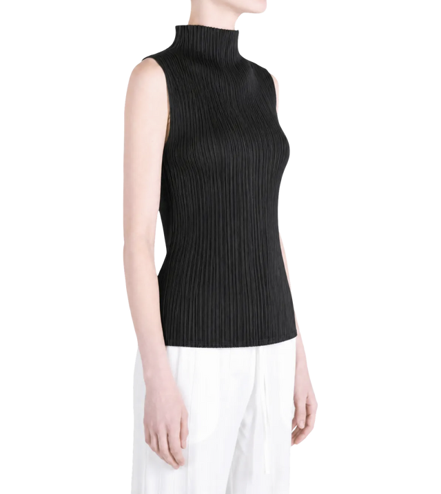 High-neck top