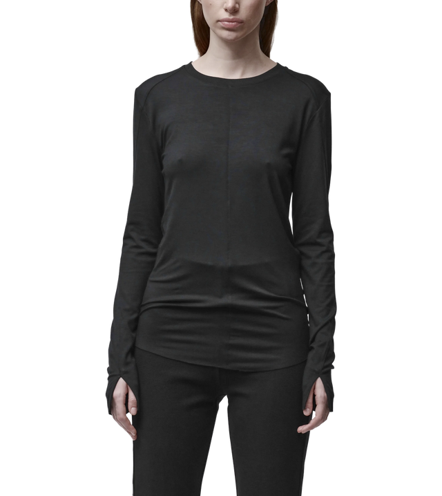 Langarmshirt aus Baumwoll-Mix