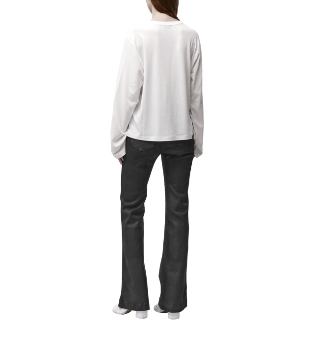 Langarmshirt mit tiefen Schultern