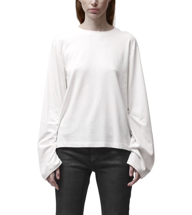 Langarmshirt mit tiefen Schultern