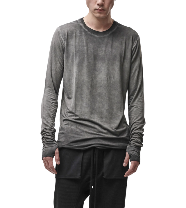 Langarmshirt aus Viskose-Mix