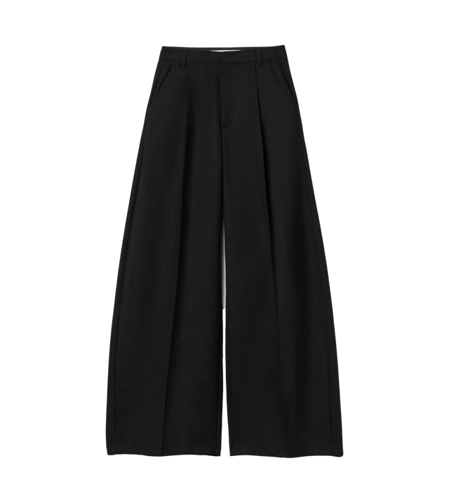 Plissierte weite Hose