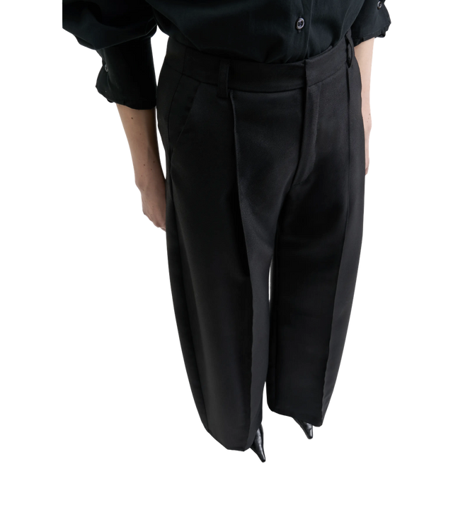 Plissierte weite Hose