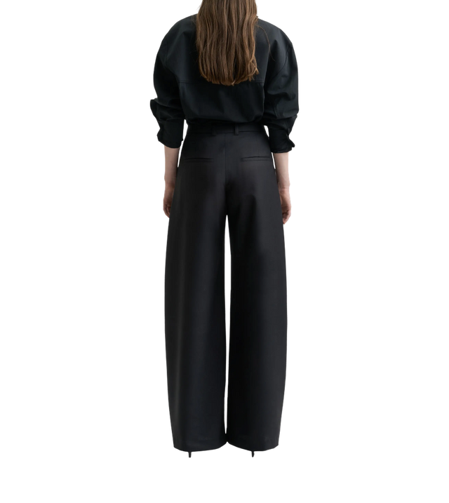 Plissierte weite Hose