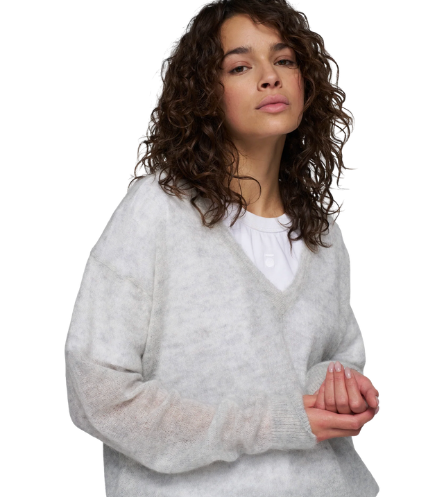 The V-Neck Knit Sweater