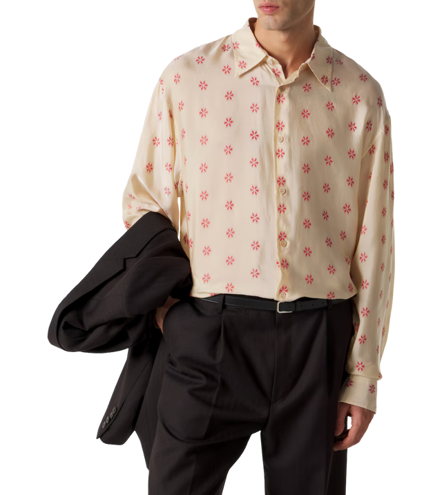 M.W. Hemd aus Jacquard