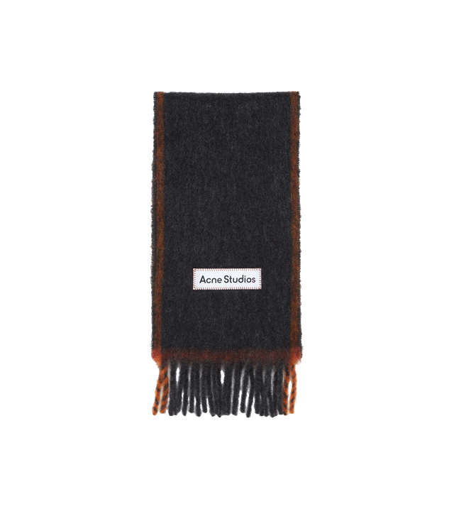 Woll-Mohair-Schal – Schmal