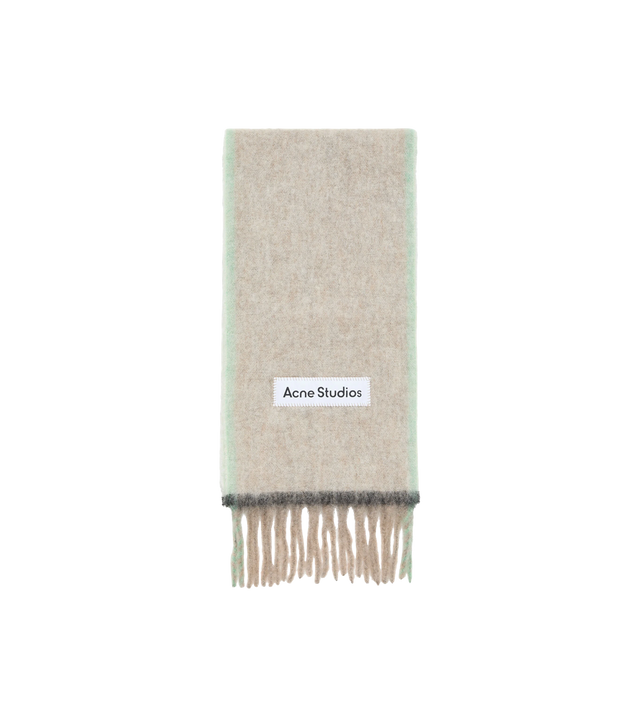 Woll-Mohair-Schal – Schmal