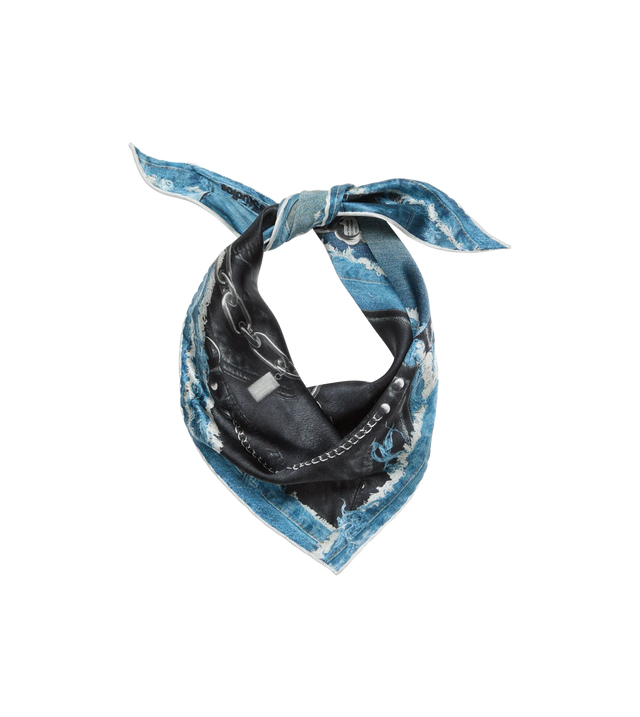 Bedrucktes Seidenbandana