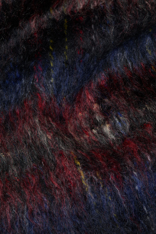 Fransenbesetzter Mohair-Schal