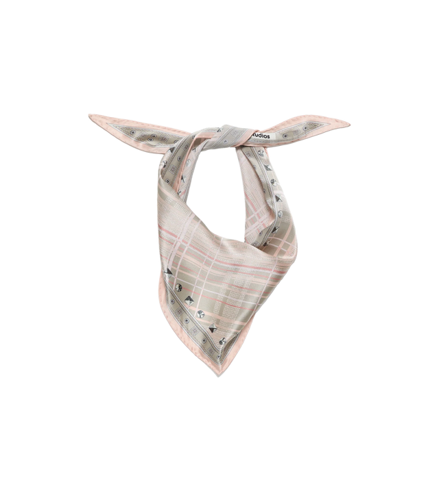 Bandana aus Seide mit Karomuster