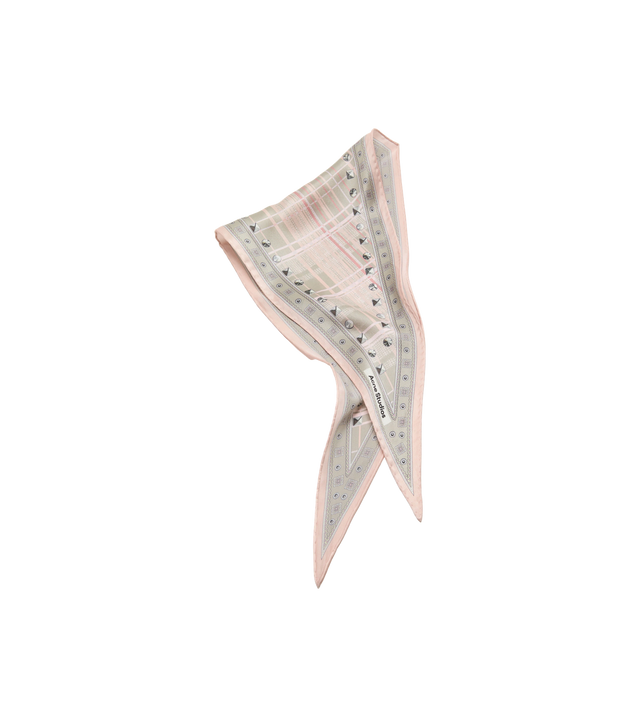 Bandana aus Seide mit Karomuster