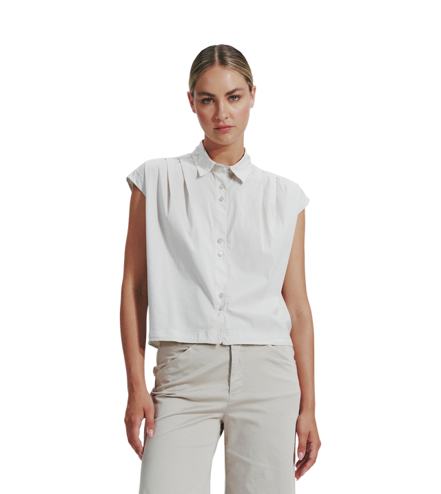 Ärmellose Bluse