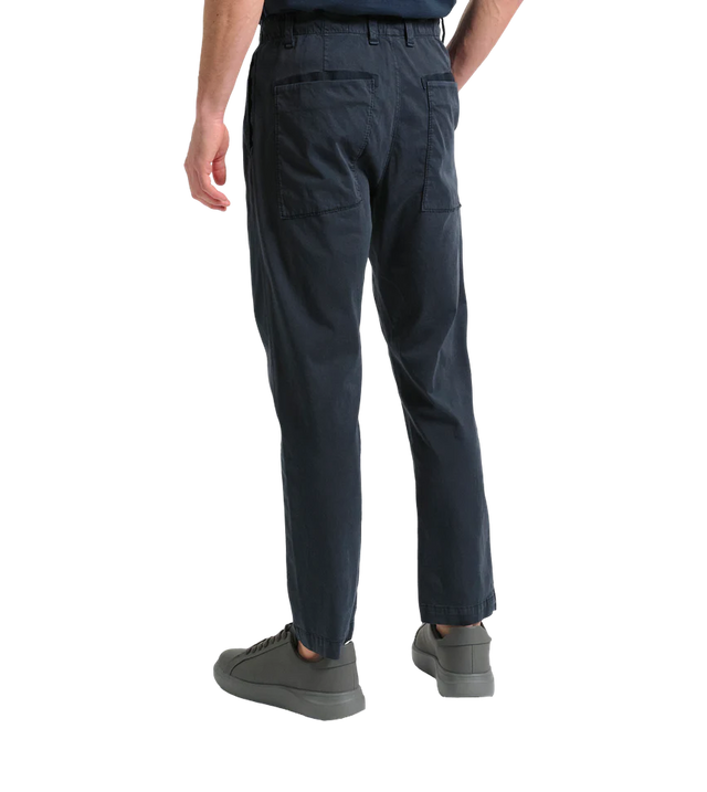 Chino-Hose im Loose Fit mit Elastikbund