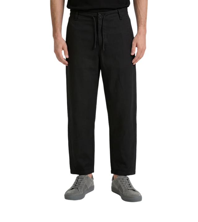 Tobi-Hose im Loose Fit aus Baumwoll-Leinen