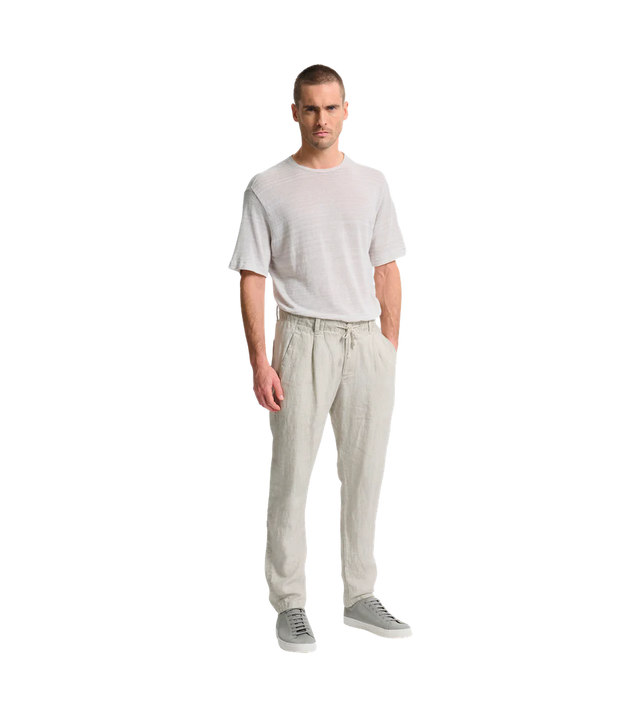Jogginghose aus schwerem Leinen