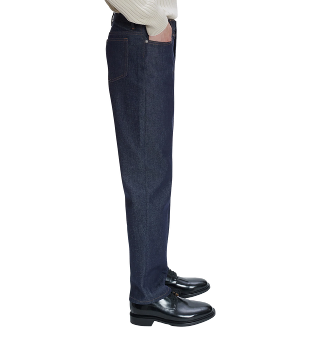 Martin Jeans aus Indigo-Denim