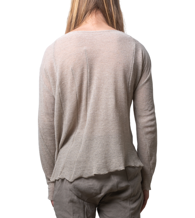 Distortion long sleeve T-shirt