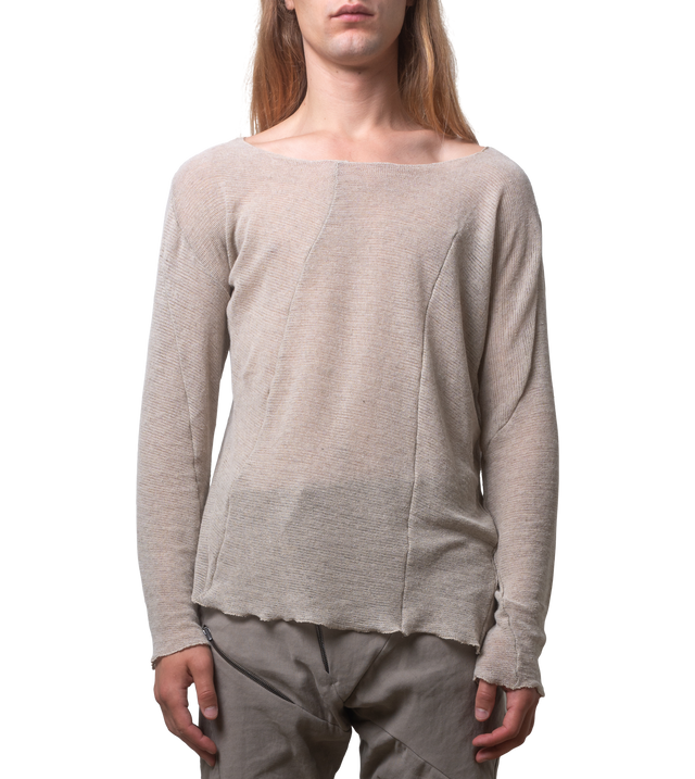 Distortion long sleeve T-shirt