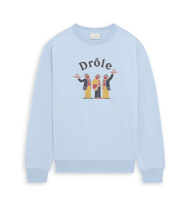 Sweatshirt mit Crillon-Stickerei