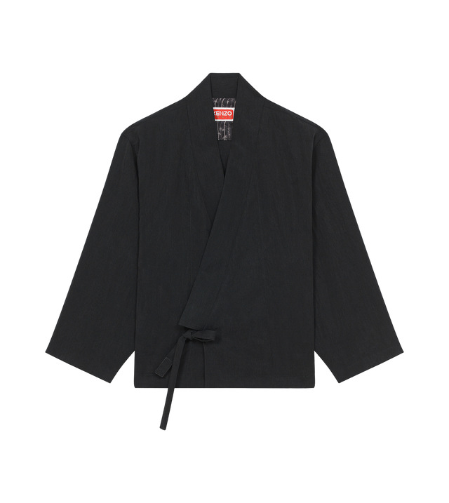 Kenzo Wrap-Front Cropped Jacket