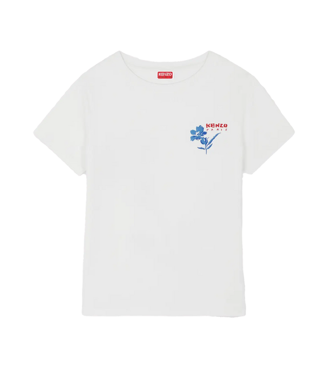 "Kenzo Drawn Flowers" T-Shirt