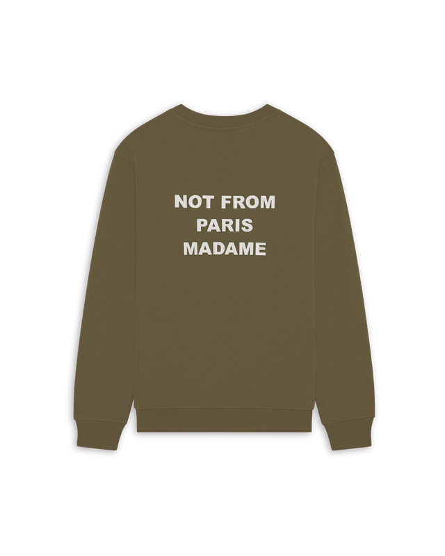 Sweatshirt mit Slogan