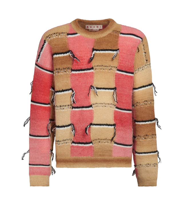 Pullover mit Intarsien-Motiv