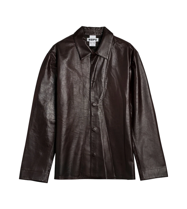 SATURN LEATHER SHIRT